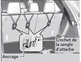 Autre type à sangle d'attache supérieure