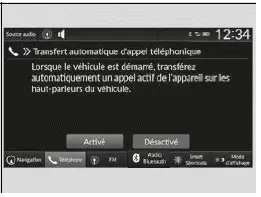 Transfert automatique