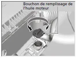 Ajouter de l'huile moteur 